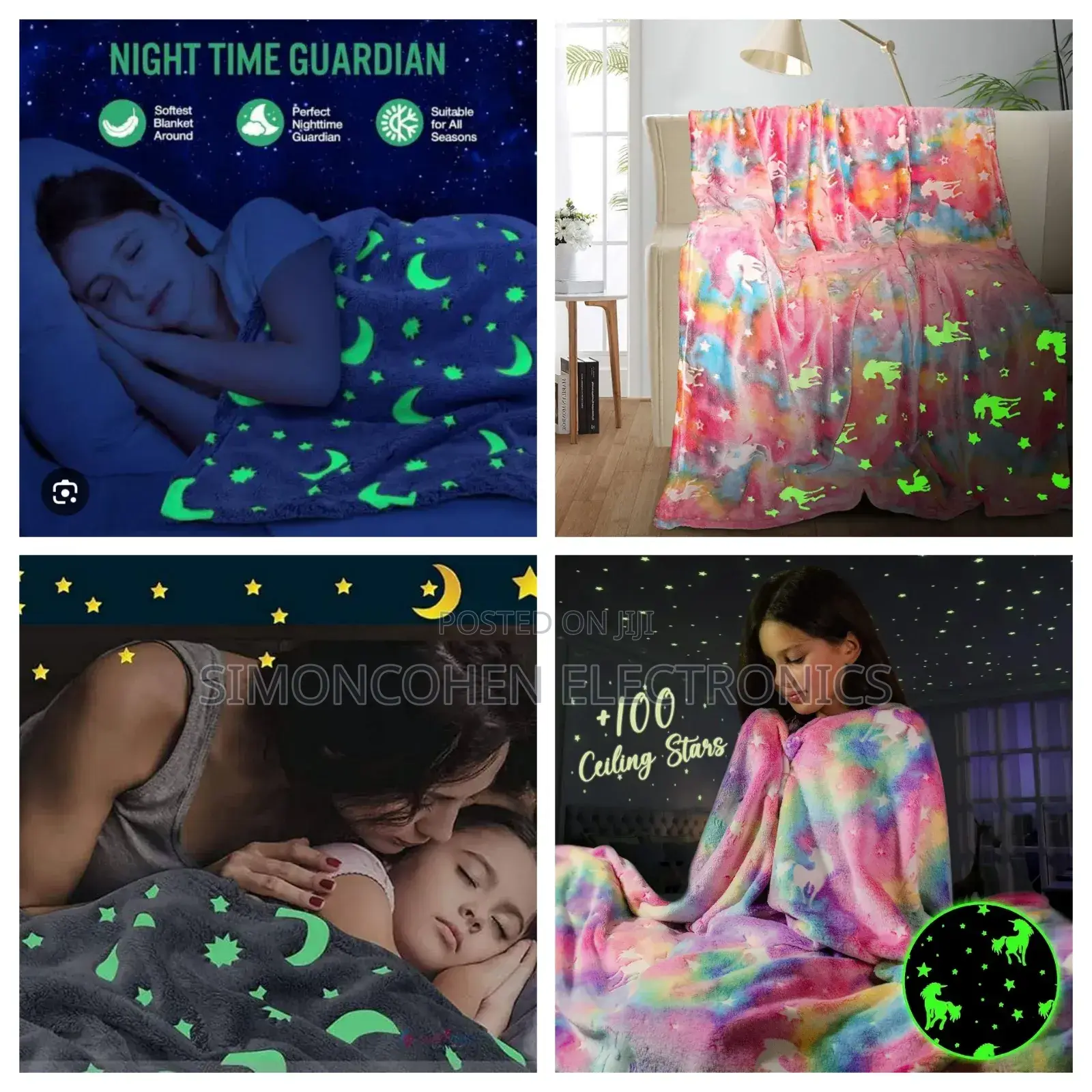 Glow in the Dark Fleece Blanket
