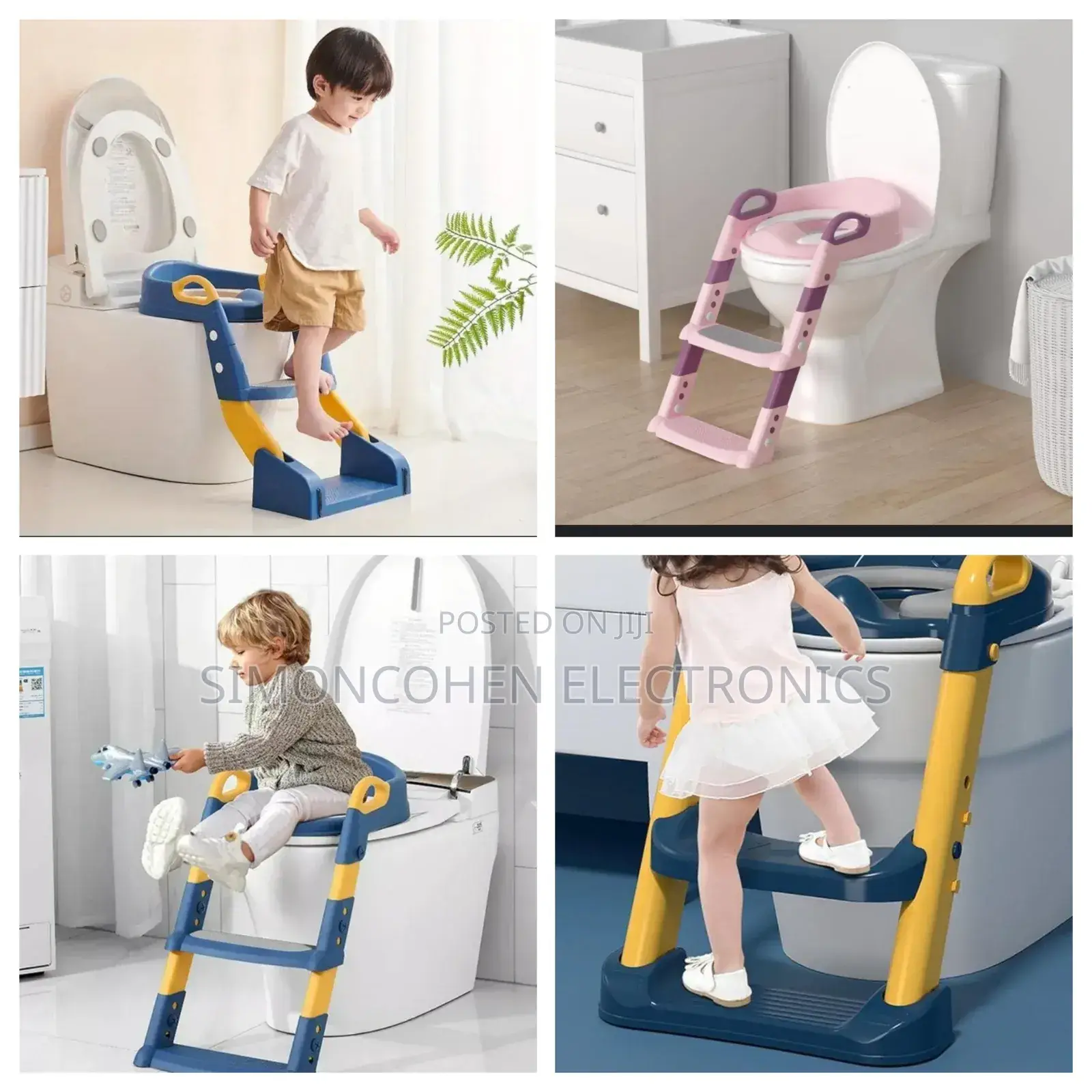 Baby Toilet Ladder Folding Seat