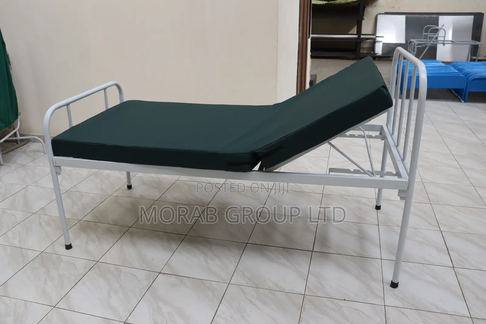 Hospital Bed Without Mattress- Simple Bed With Manual Crank