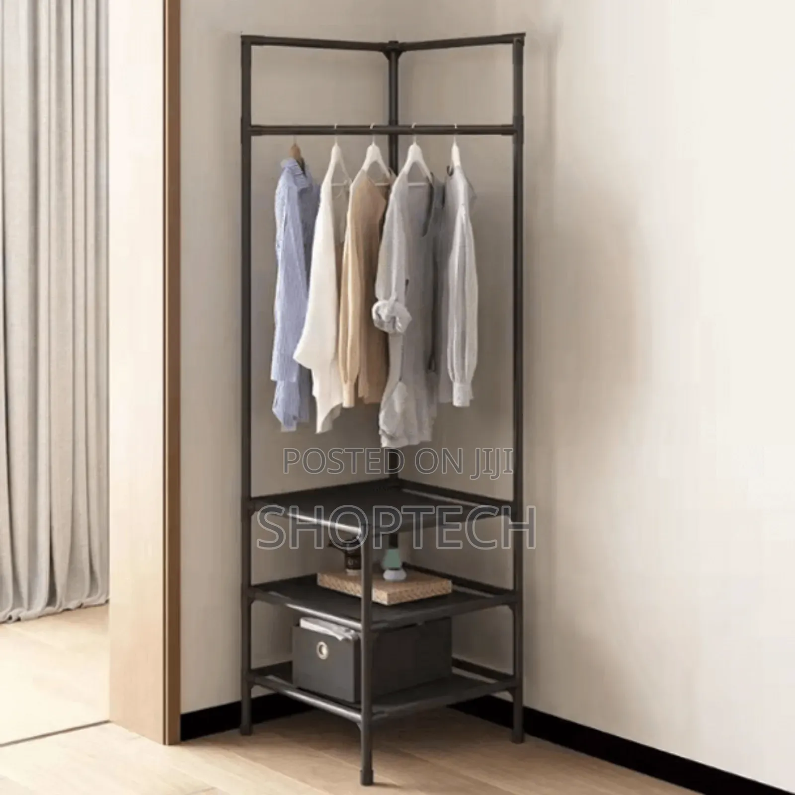 Corner Coat Organizer