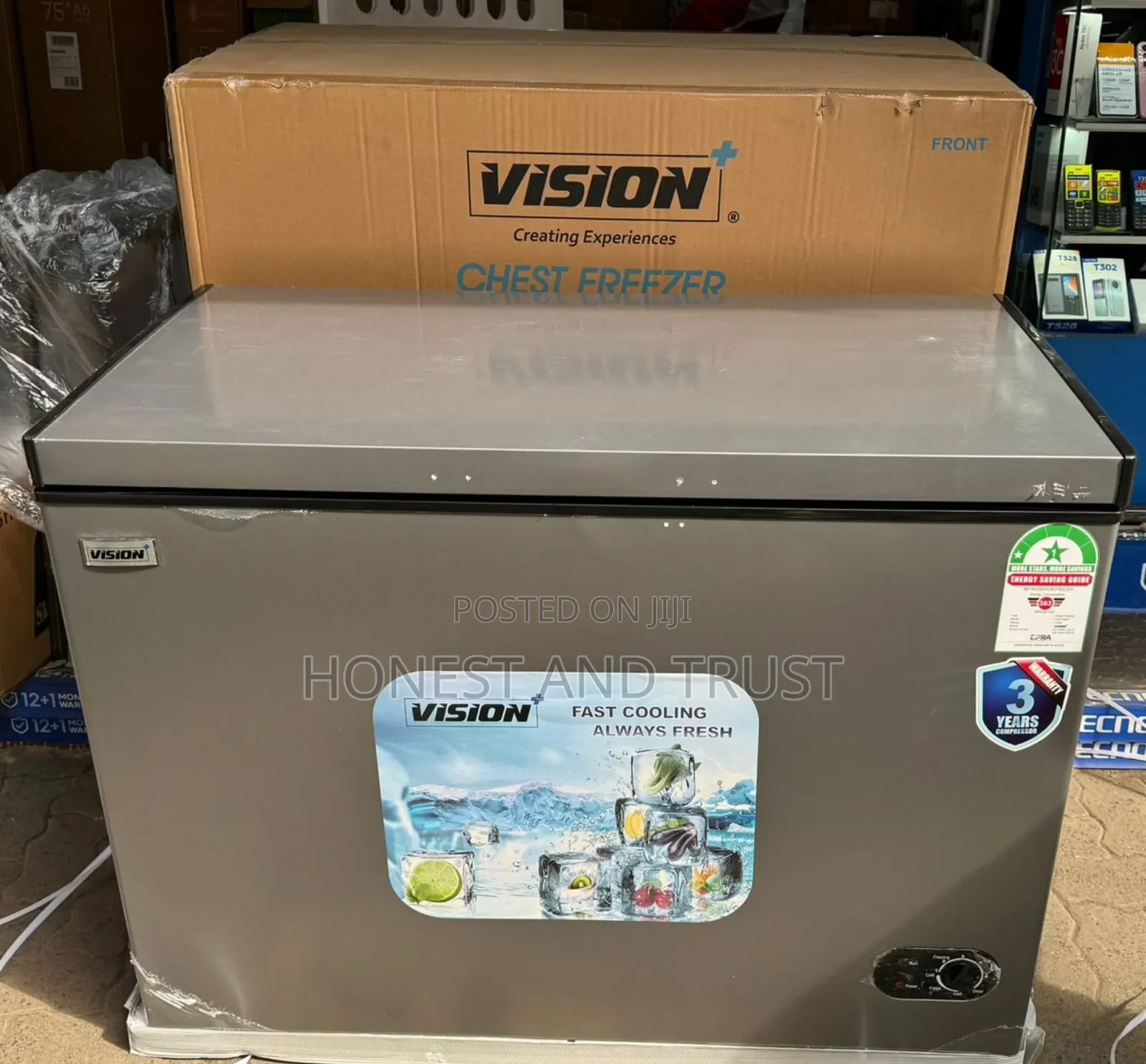 200litres Vision Deep Freezer