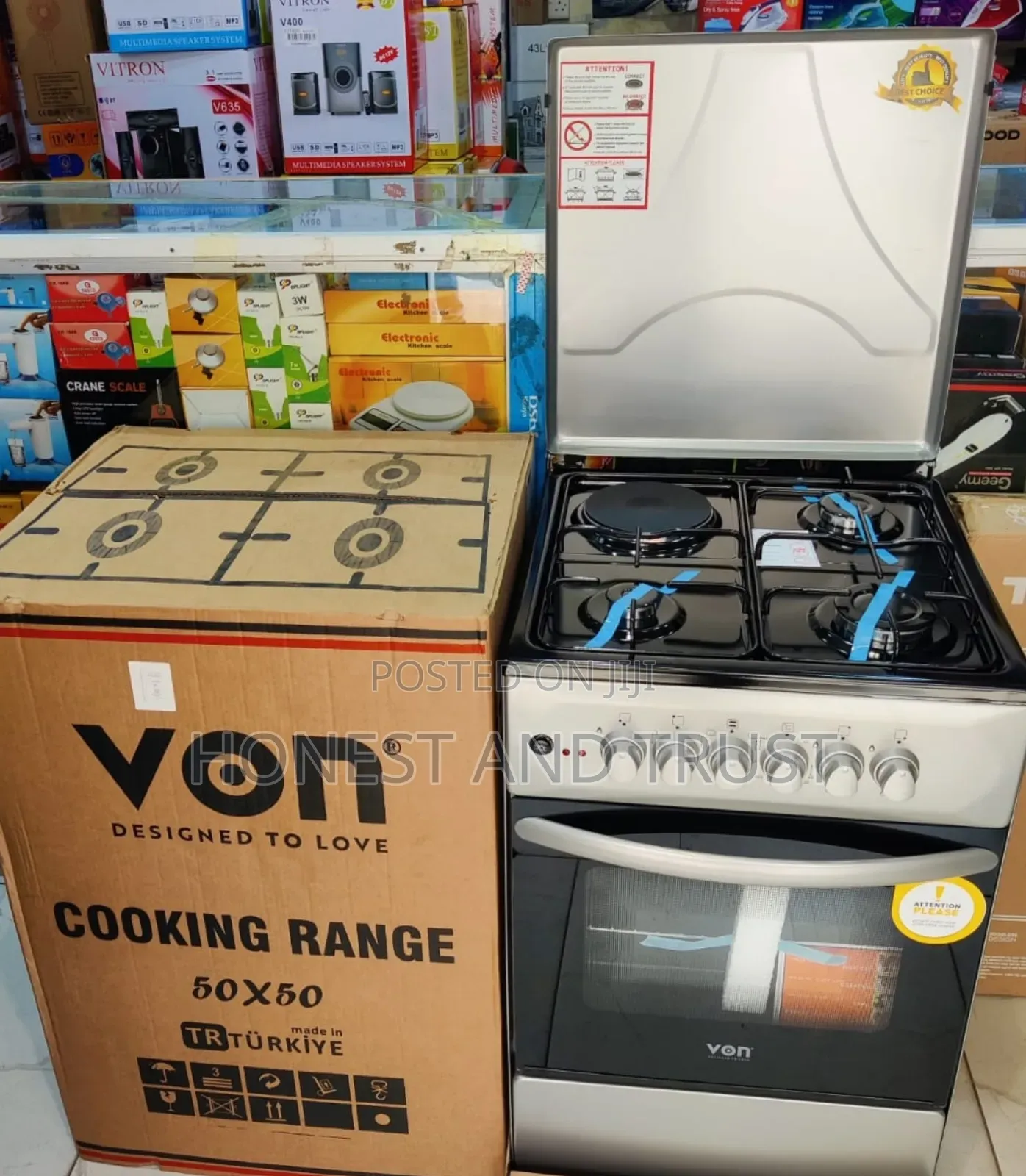 Von 55 by 55 Standing Cooker