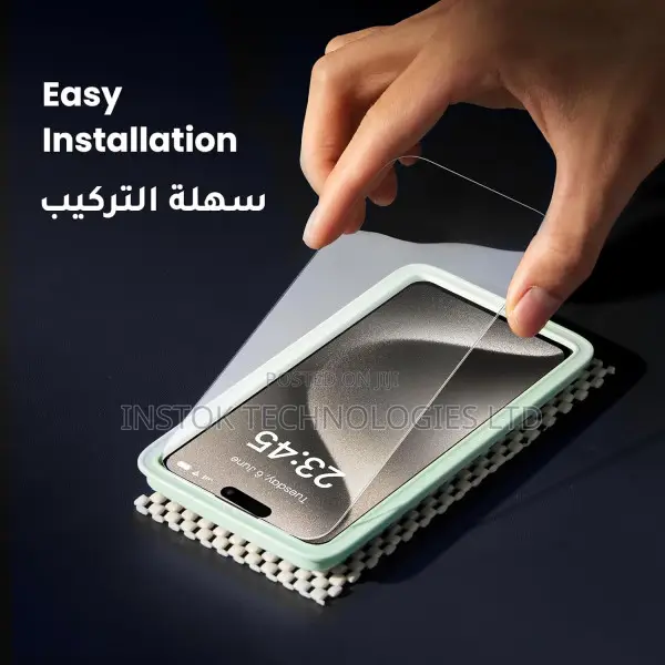 Ugreen Hd Clear Glass Screen Protector iPhone 15 Pro Max