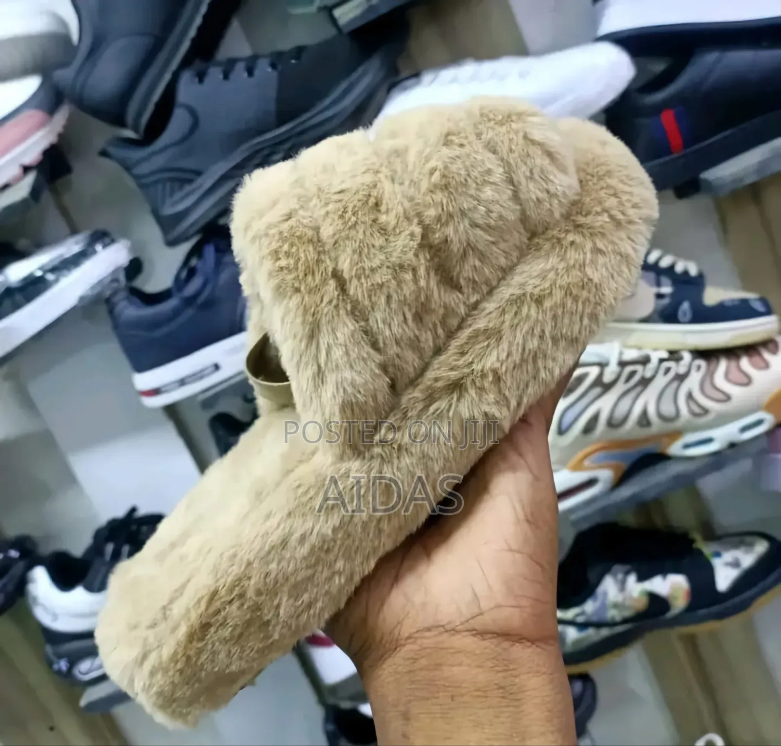 Fluffy Sandals