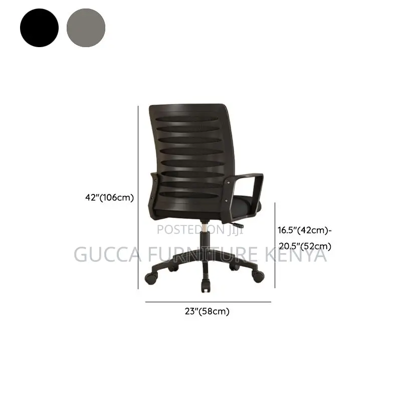 Office Chairs: Mesh Office Furniture With Back Support