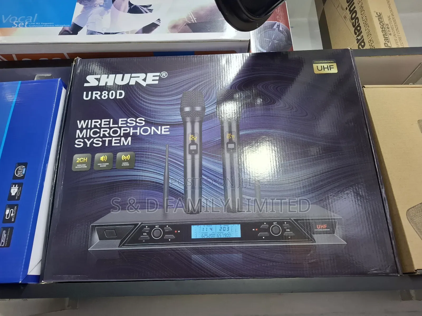Shure Ur80d Wireless Microphone