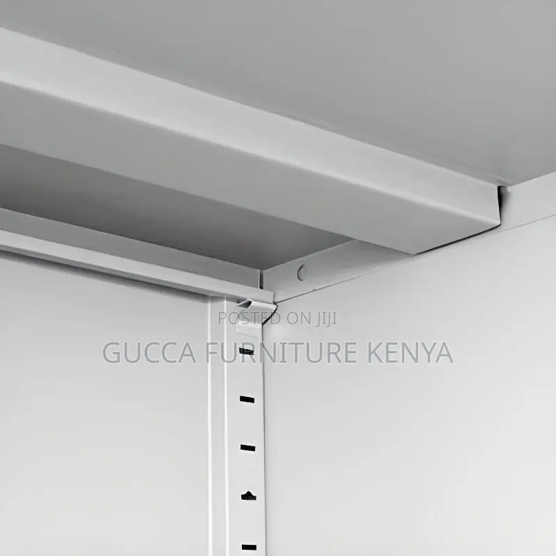 Office Cabinets: Steel Office Storage Unit With 2-Glass Door