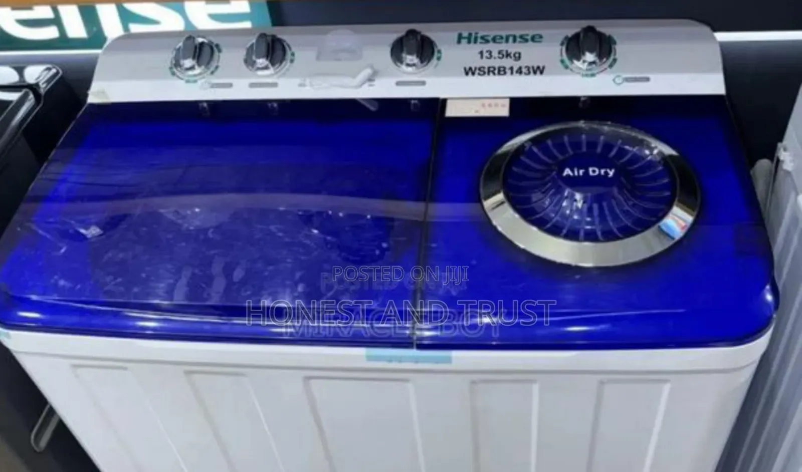 Brand New 13.5kgs Washing Machine Hisense Top Load