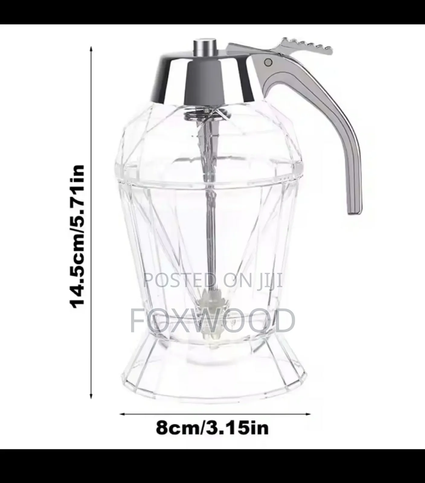 Diamond Shaped Honey Dispenser