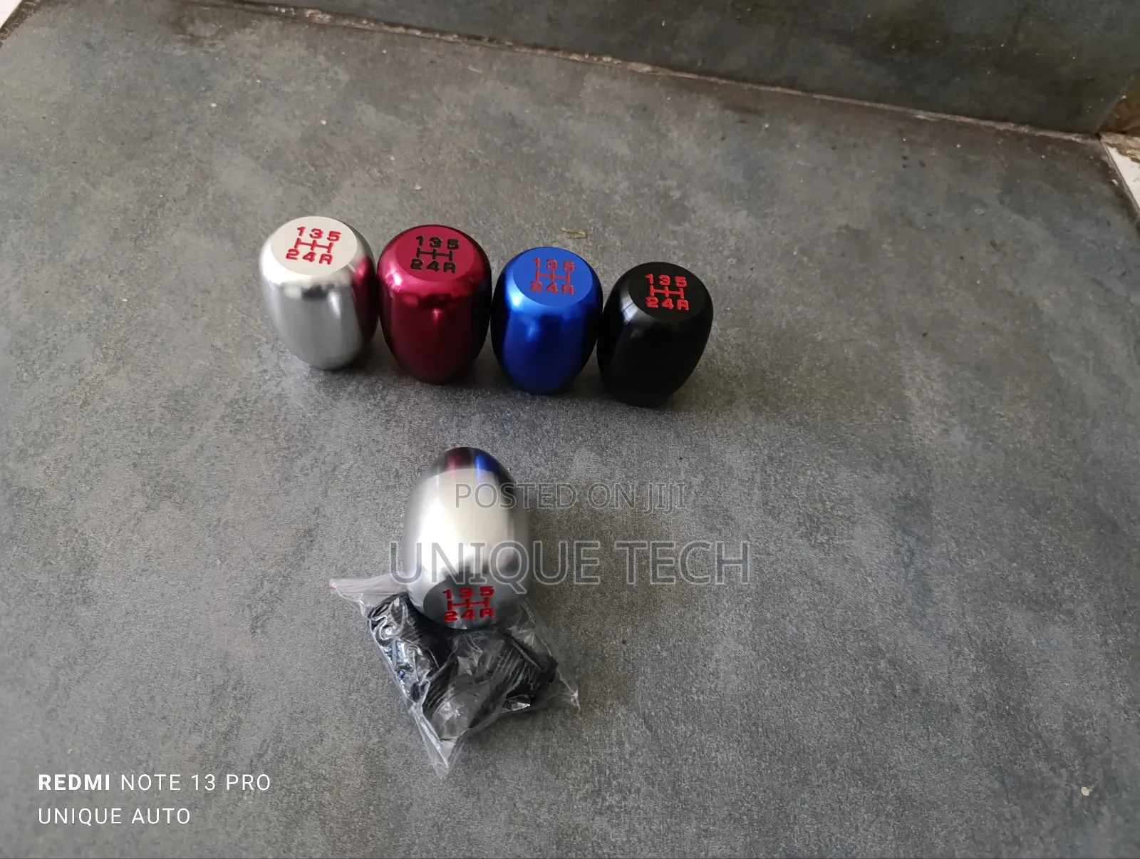 Metallic Gear Knob Cover (Manual Transmission)