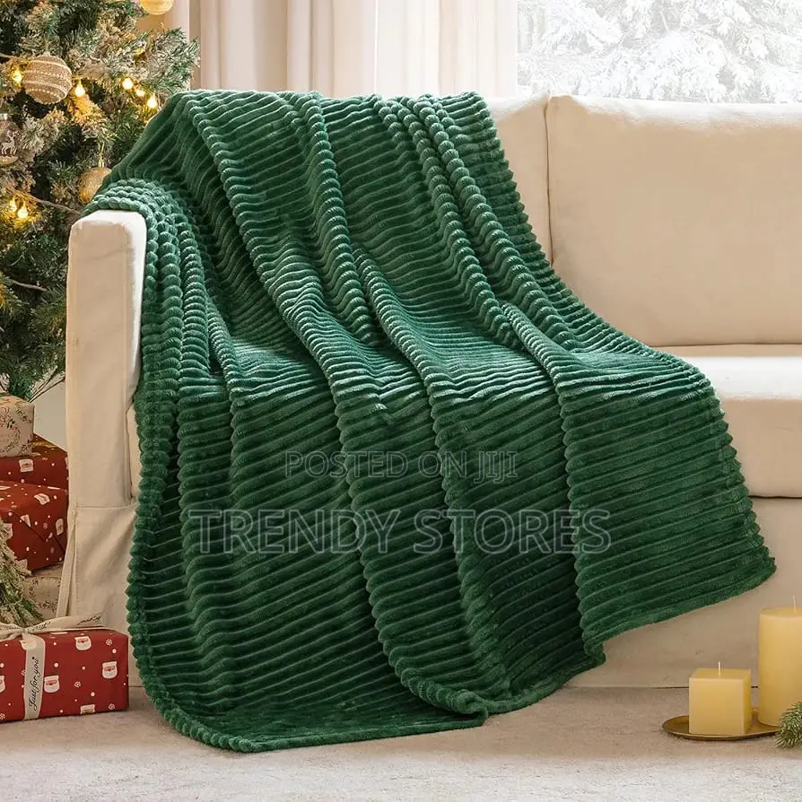 Emerald Green Fleece Blanket