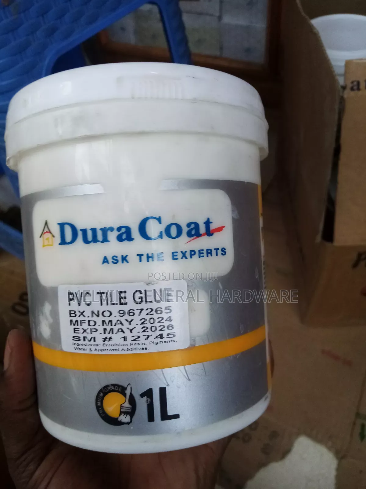 Duracoat PVC Tile Glue 1kg