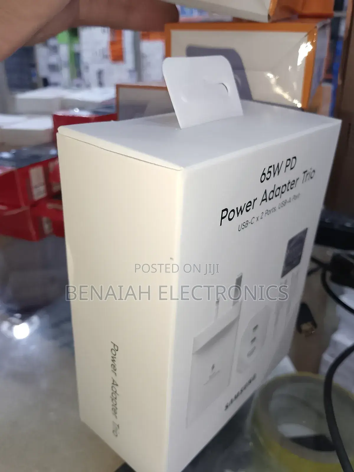 65 Watts Original Samsung Charger.Super Charging (Trio )