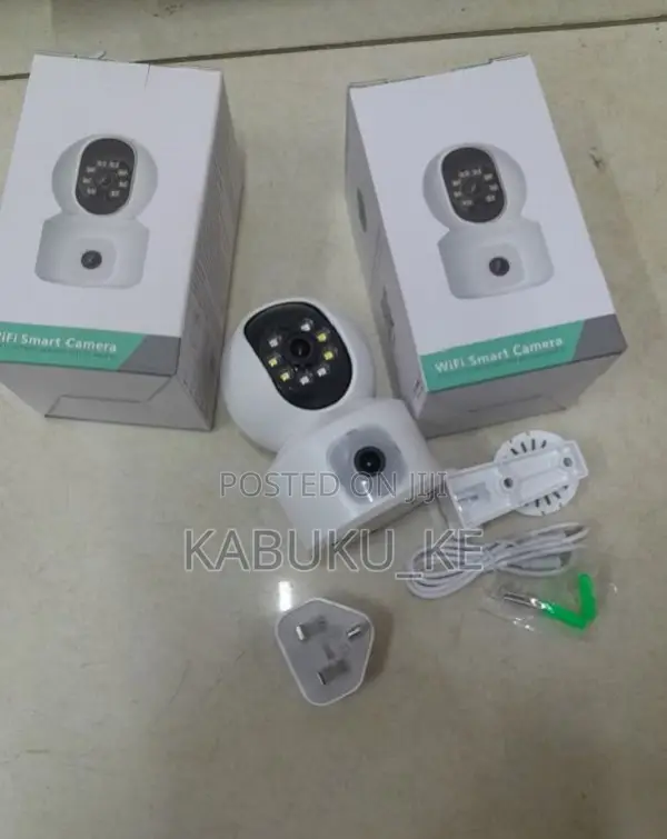 Dual Lens 4mp Wifi Smart Home Nanny Camera PTZ