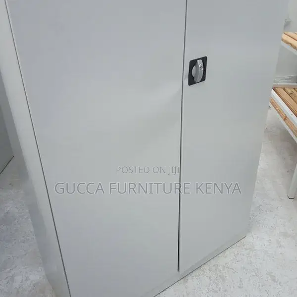 Cabinets: Metal Filing Cabinet 2-Full Steel Door for Office