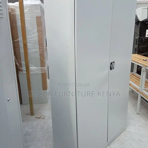 Cabinets: Metal Filing Cabinet 2-Full Steel Door for Office