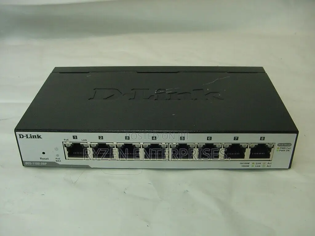 D-link 8-port Gigabit Smart Managed Switch Dgs-1100-08p