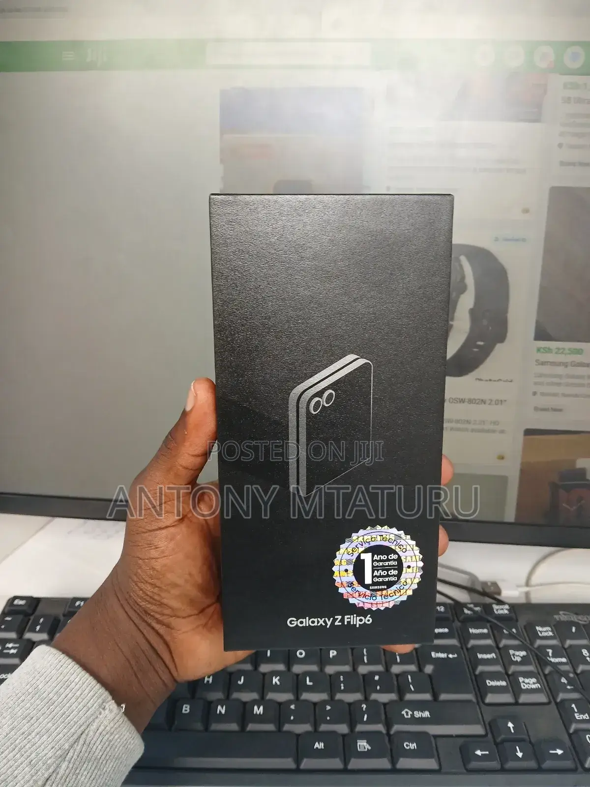New Samsung Galaxy Z Flip6 512 GB Gray