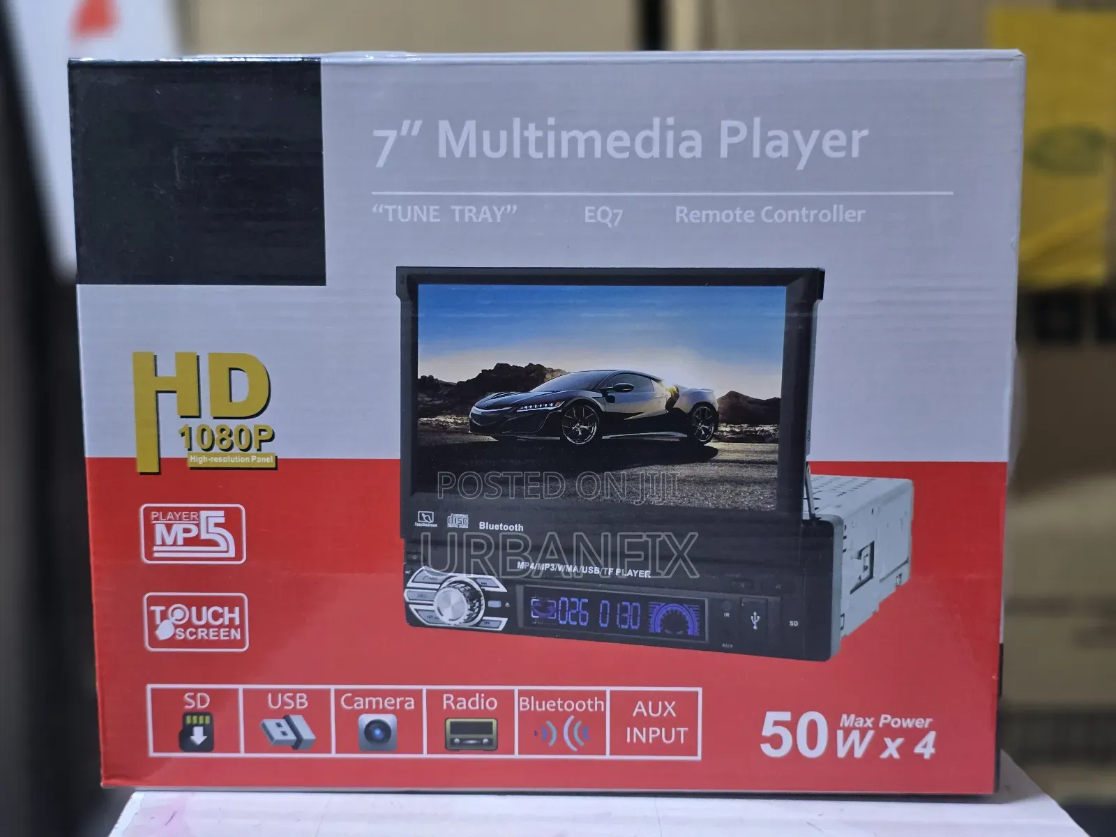 7 Inch Retractable Android Car Radio With Bt, Youtube Etc