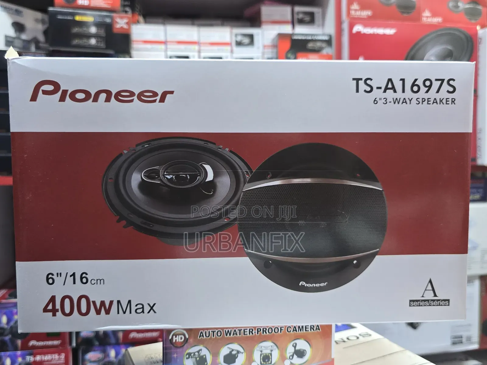 Pioneer 400watts 6 Inch Midrange Speakers- A Pair