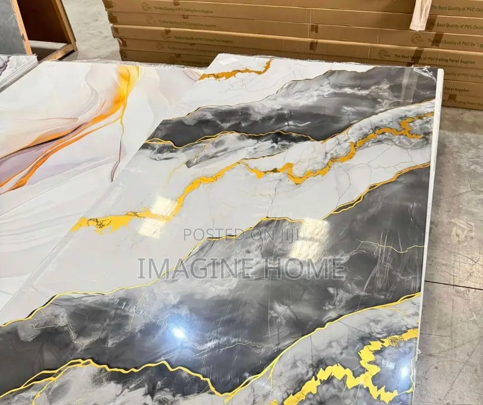 Uv Glossy Marble Sheets Decoration
