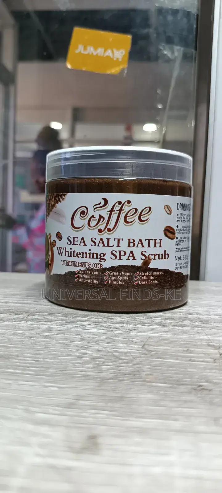 Coffee Sea Salt Whitening Spa Scrub {Big Size}