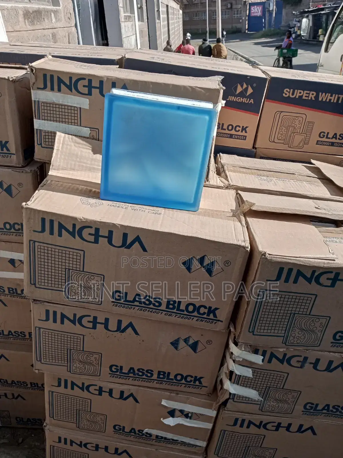 Clear Glass Blocks/Lumi Wall Panels.