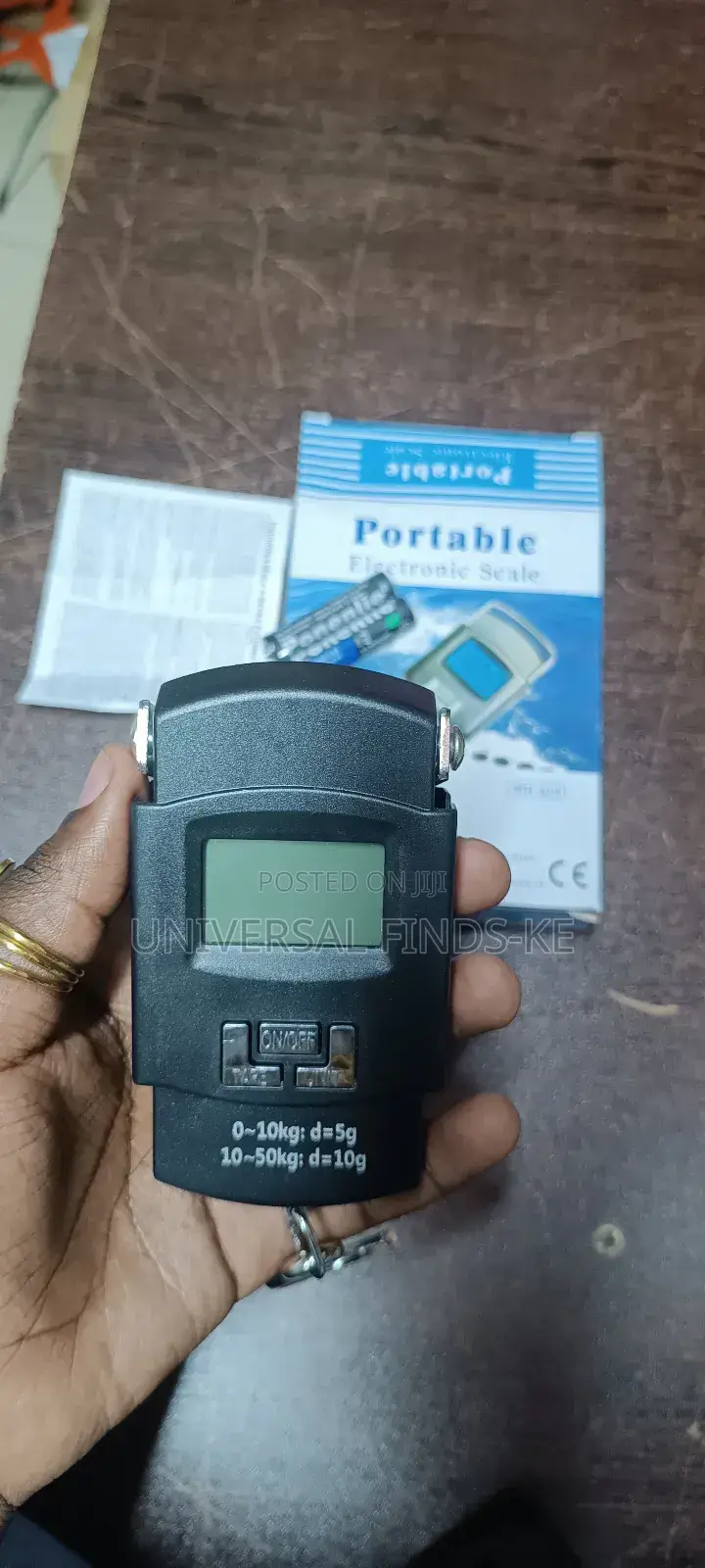 Upto 50kg Electronic Weighing Scale Battery Included