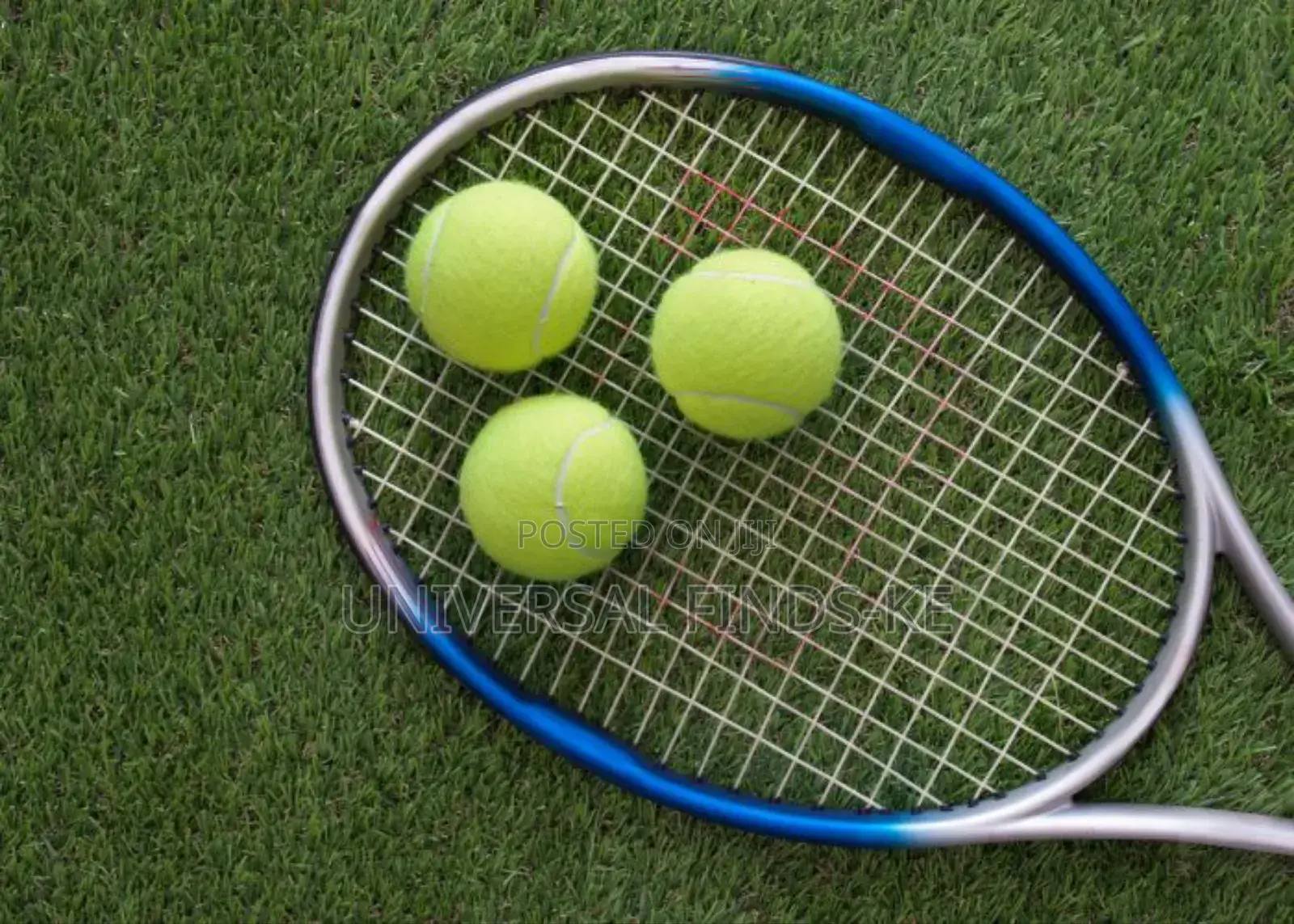 The Ultimate Tennis Racket With Green Balls
