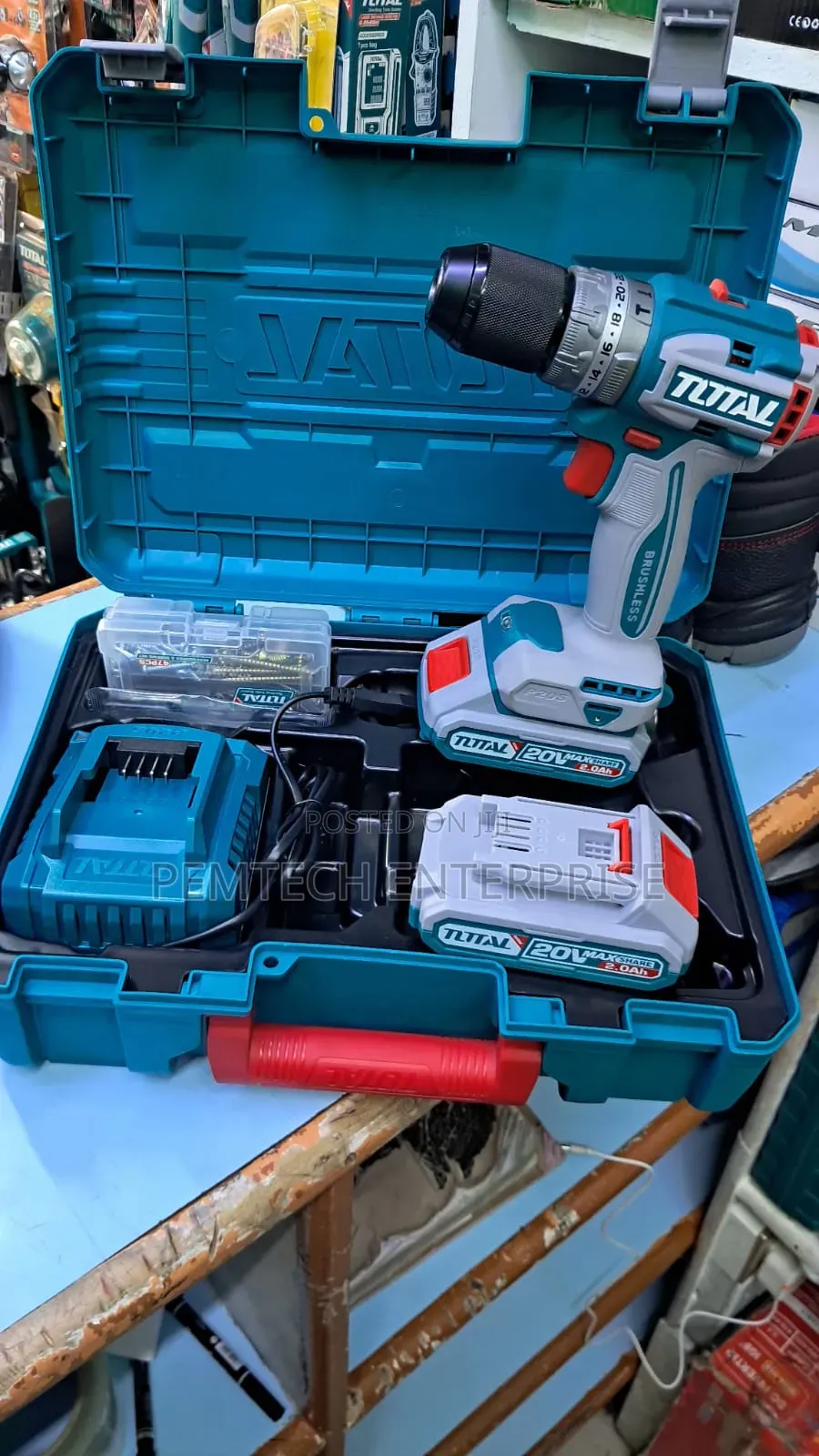 Tidli20602 Li-Ion Compact Brushless Impact Drill