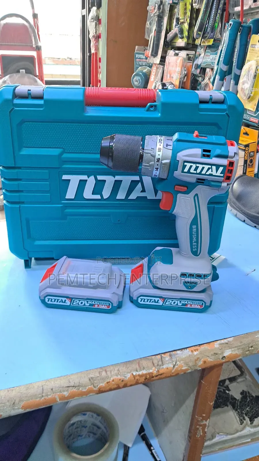 Tidli20602 Li-Ion Compact Brushless Impact Drill