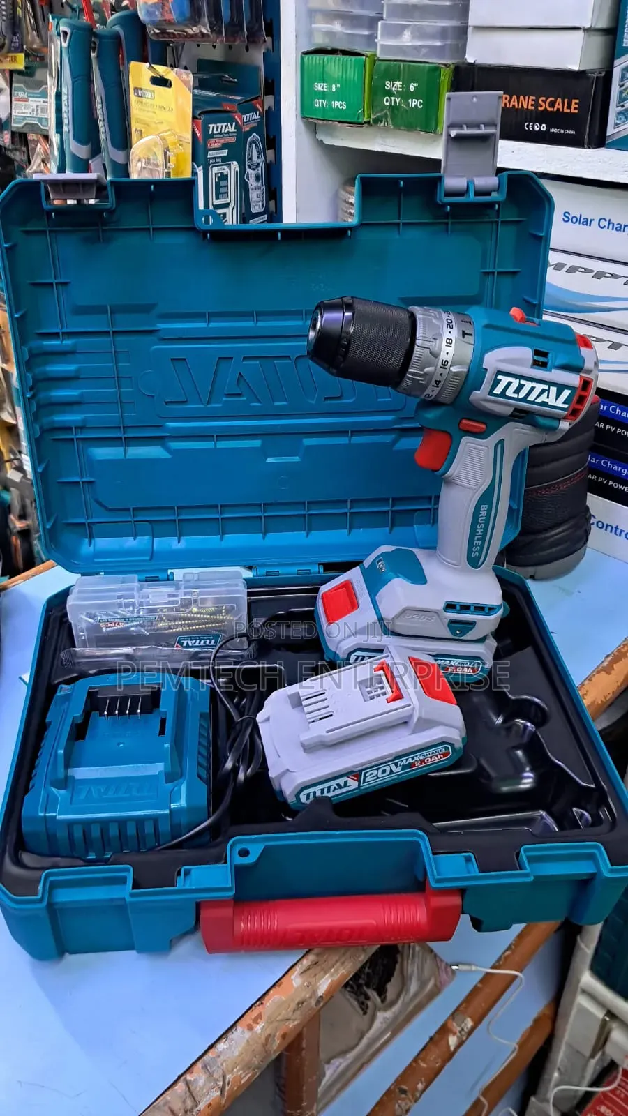 Tidli20602 Li-Ion Compact Brushless Impact Drill