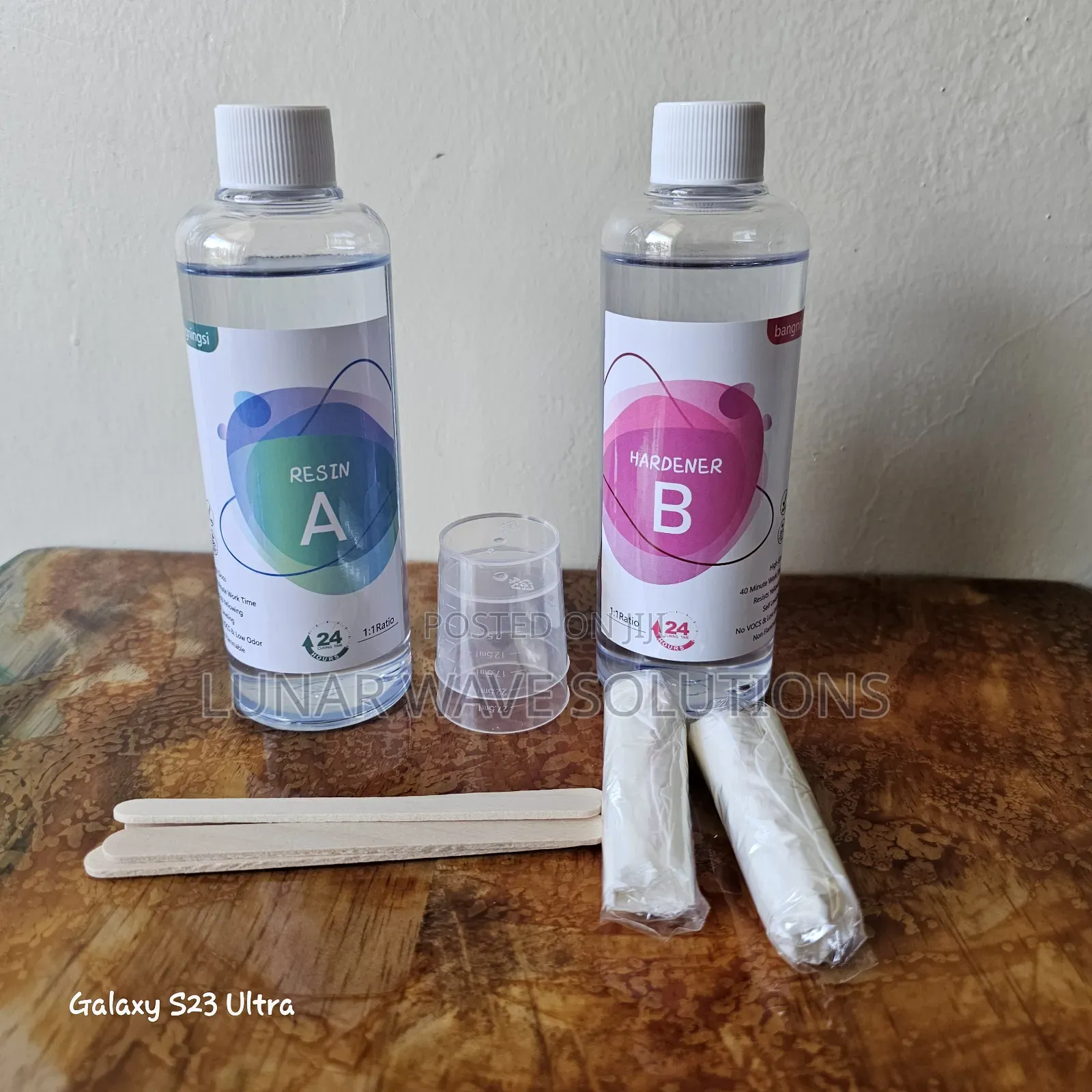 1:1 Ratio Epoxy Resin Kit Beginner Friendly