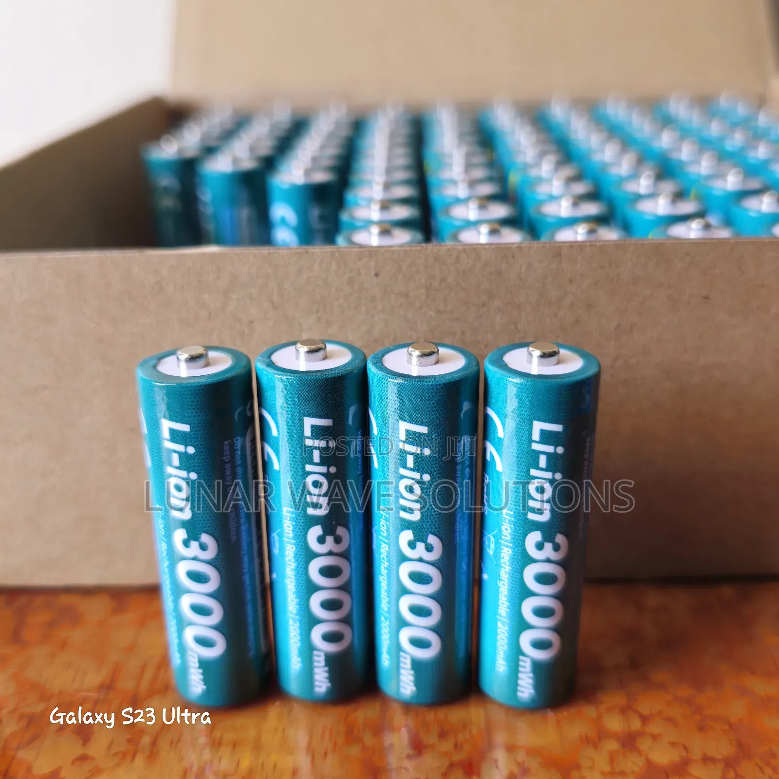 3000mwh Rechargeable Aa Batteries With 4 Piece Charger
