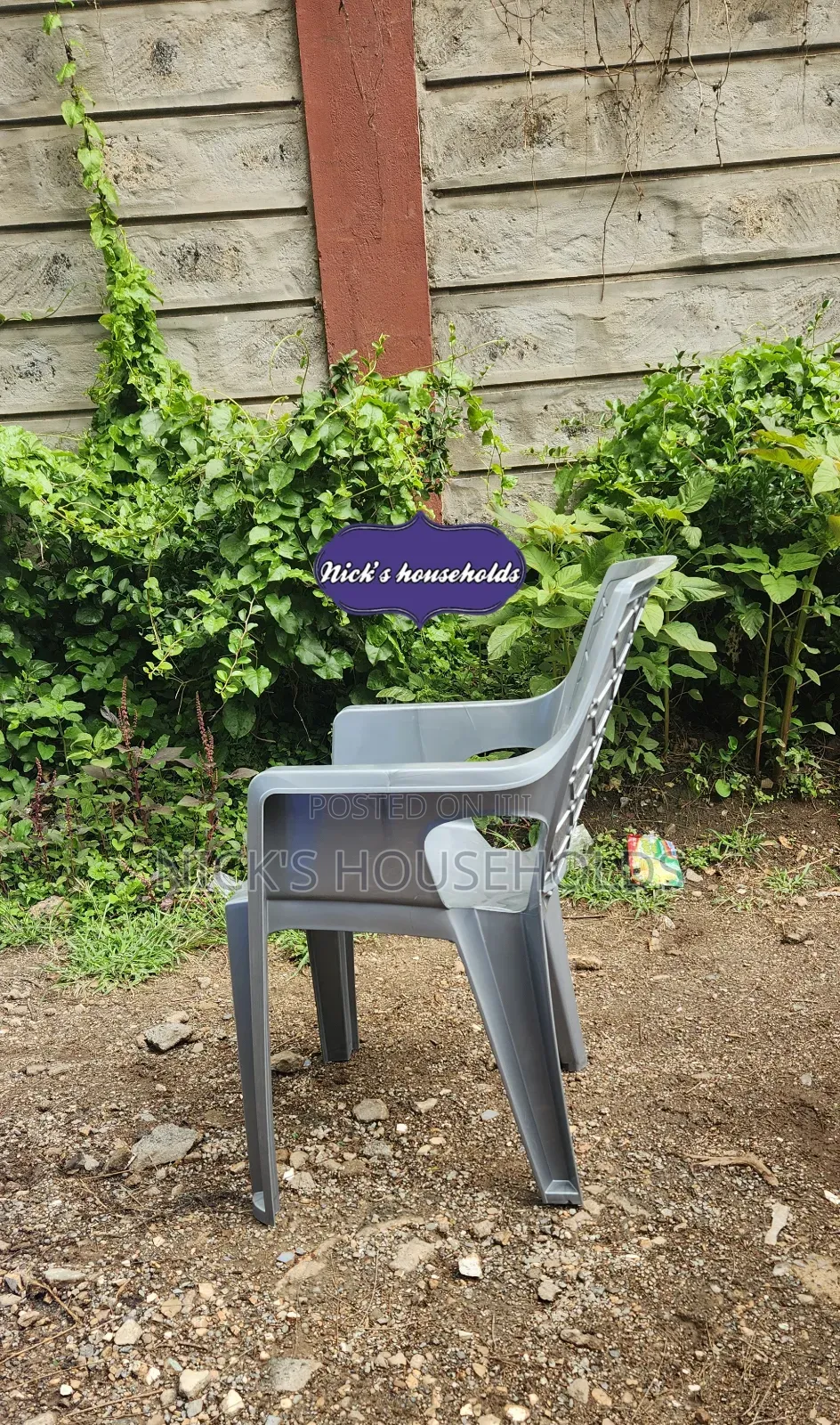 Gray Kenstar Plastic Chairs