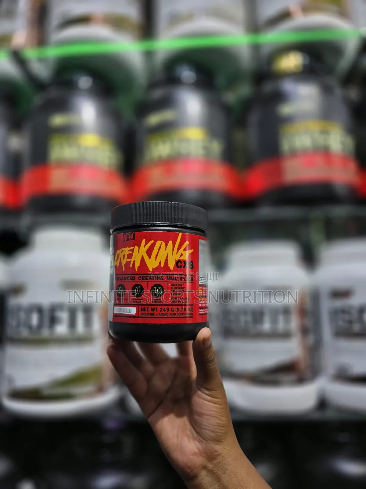 Mutant Creakong Cx 8 Supercharged Creatine Blend