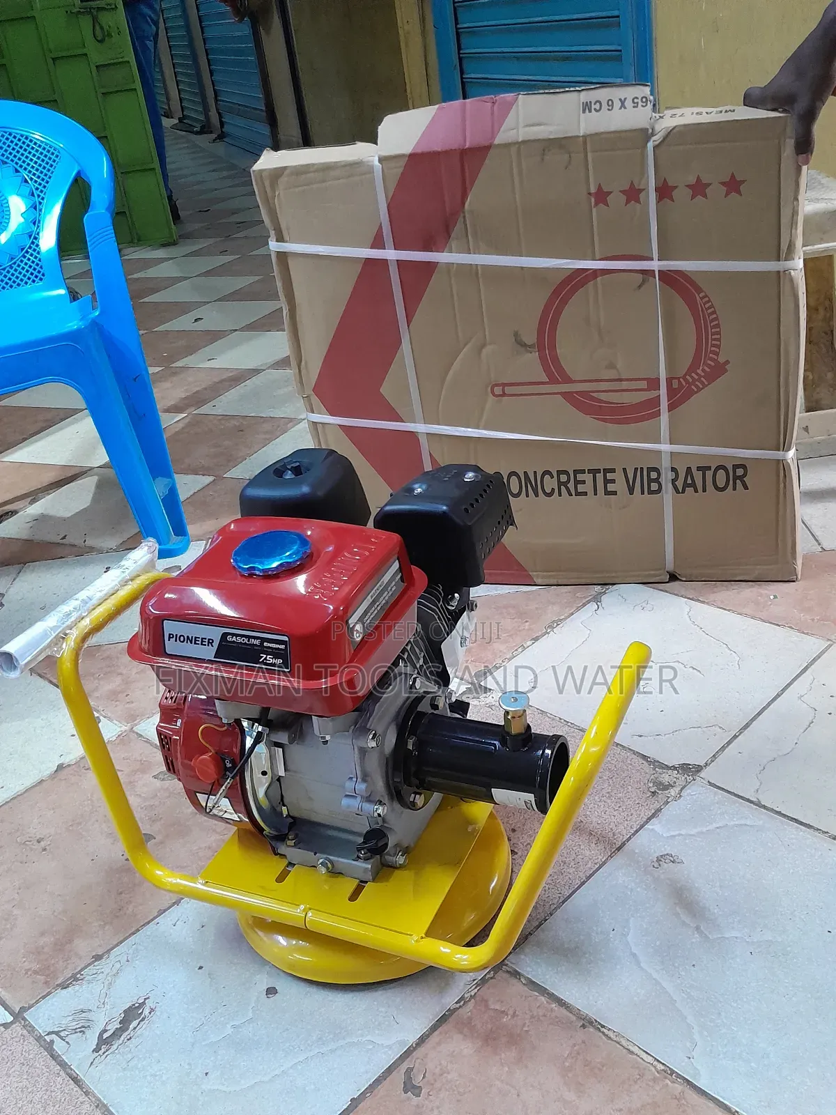 Commercial Concrete Vibrator Premier 7.5 Hp With Poker