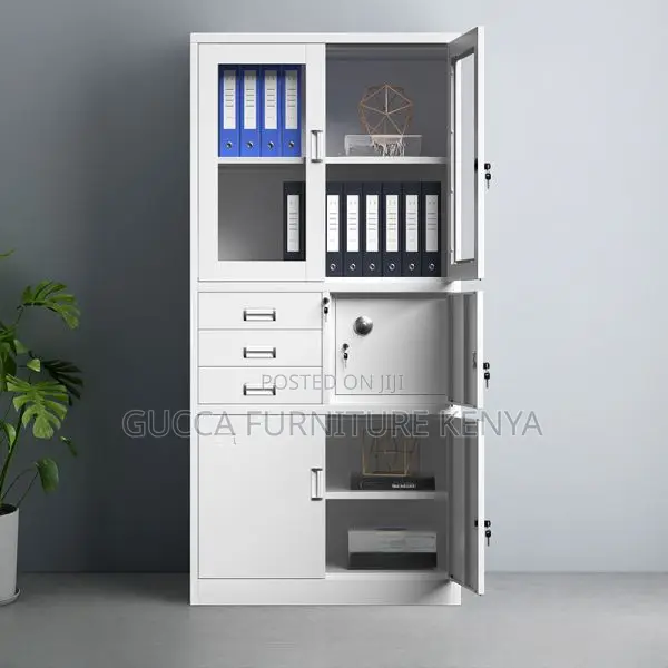 Office Cabinet:Office Steel Cabinet With Drawers and Safe