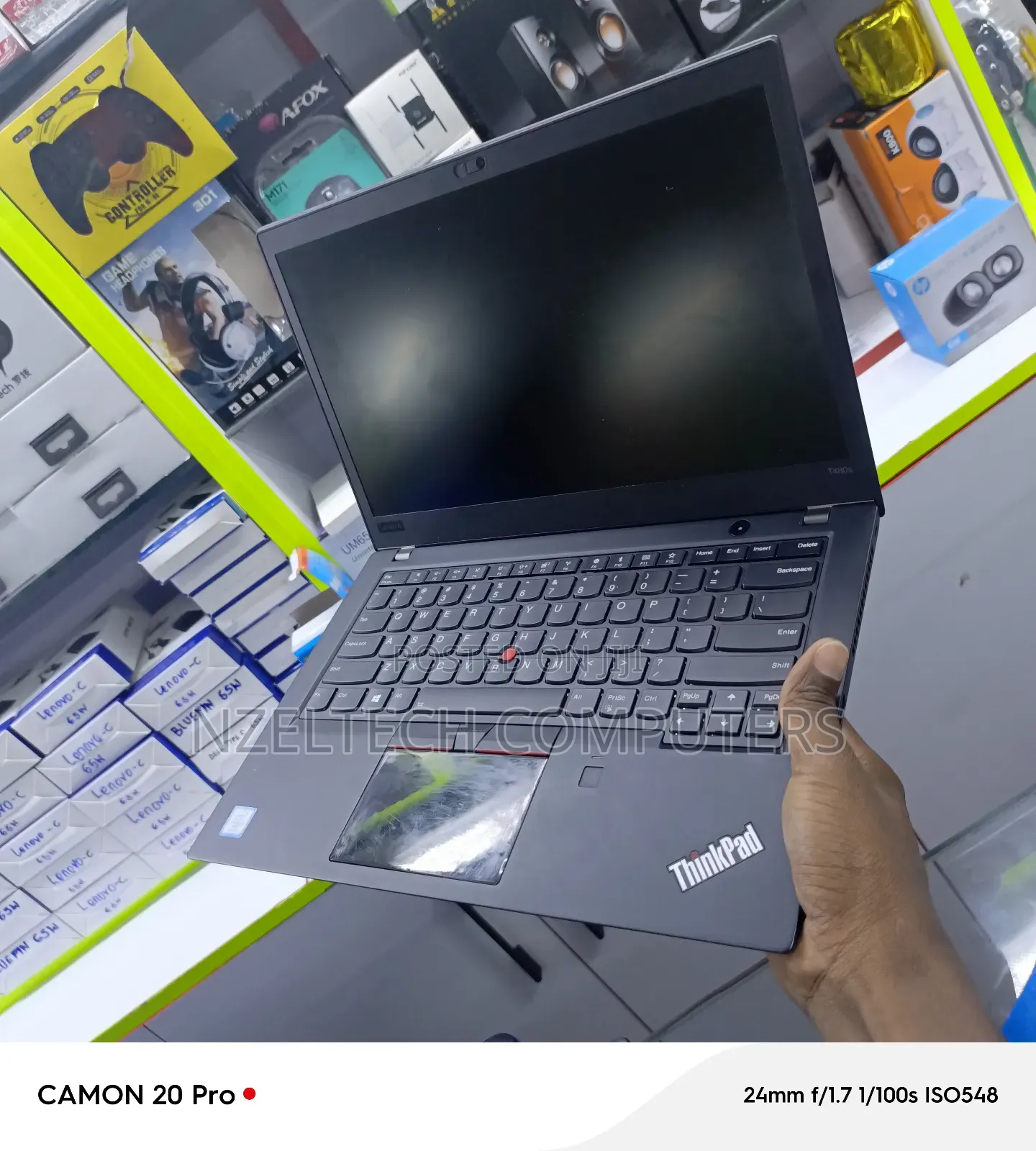 Laptop Lenovo ThinkPad T480s 16GB Intel Core i7 SSD 512GB