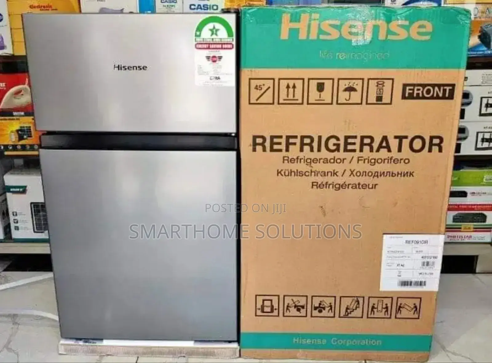 Refrigerator/Hisense 91l Double Door No Frost Fridge
