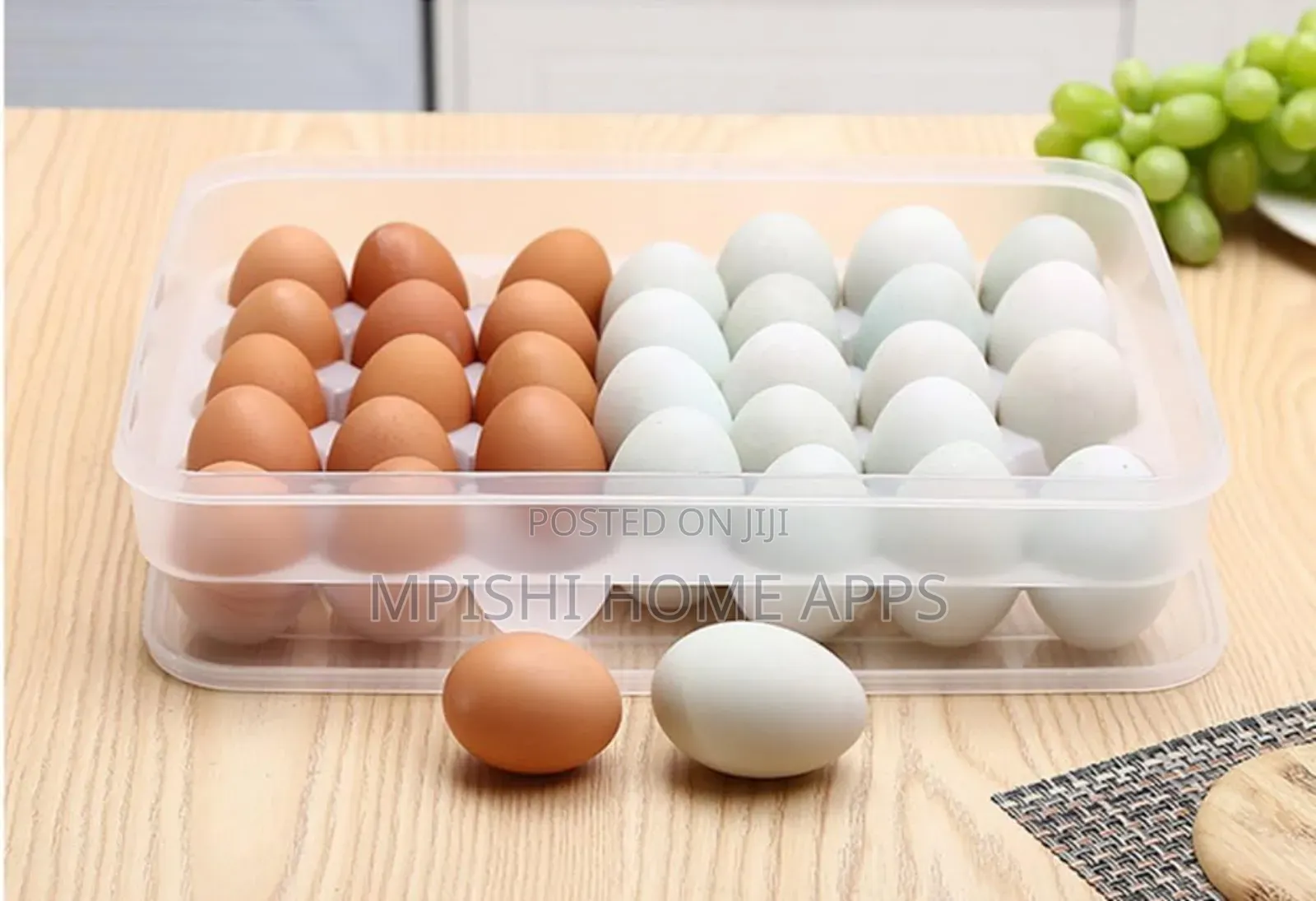34-Piece Eggs Holder Tray