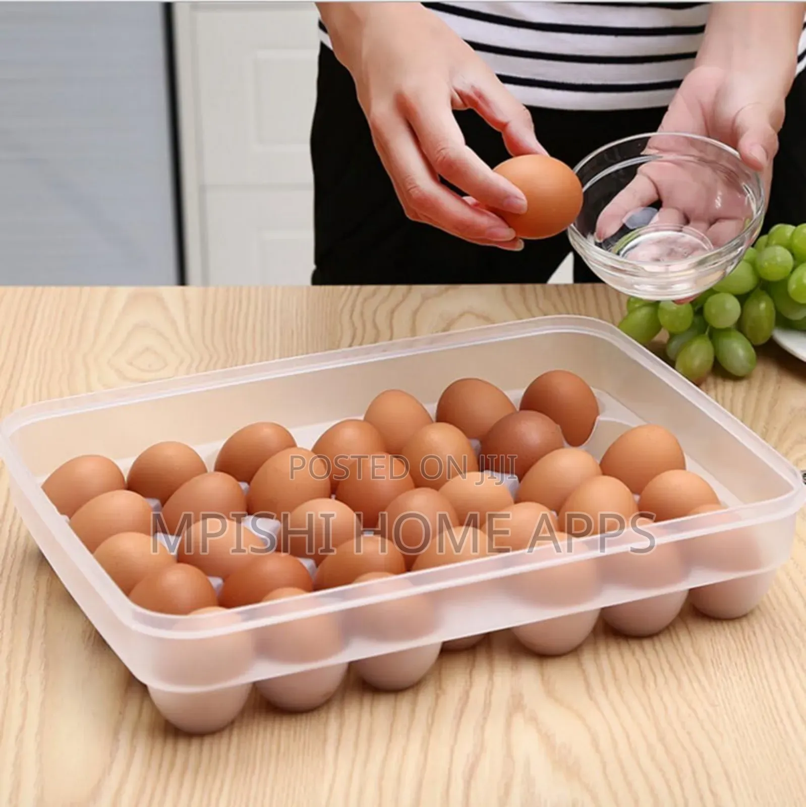34-Piece Eggs Holder Tray