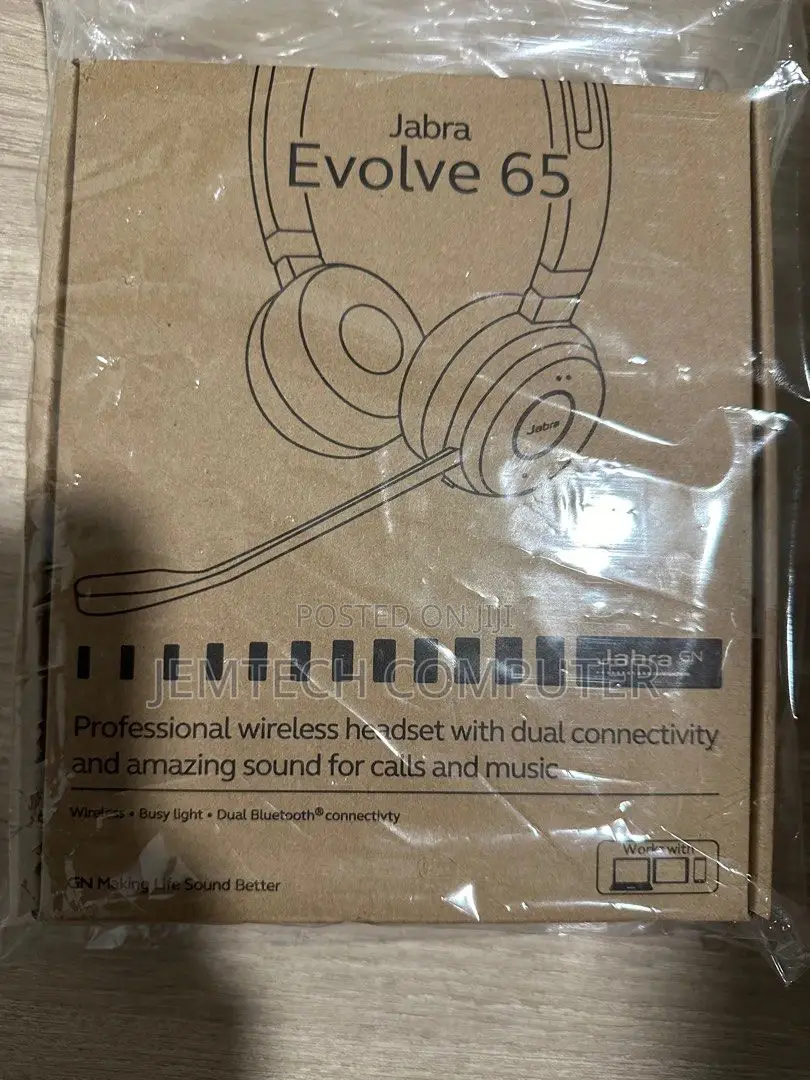 Jabra Evolve 65 Se Stereo Headset ^^Evolve 65 Se Jabra