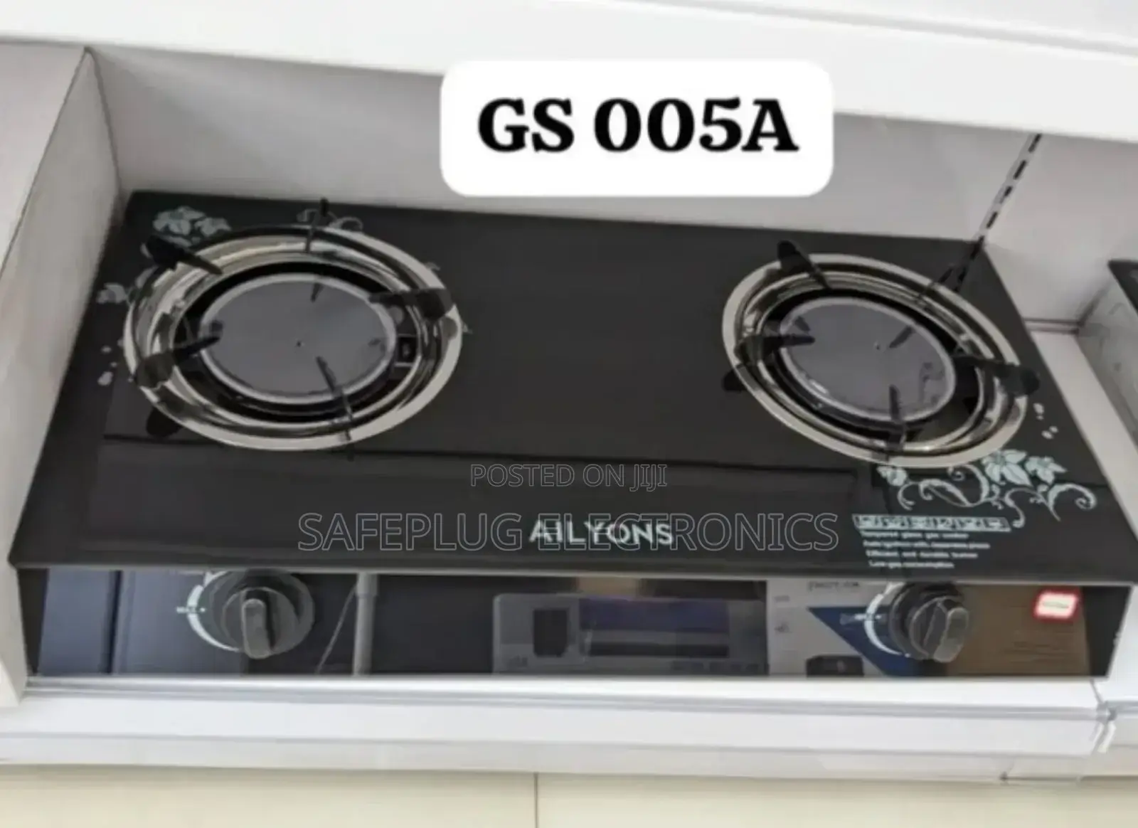 Gs005a-1 - Ailyons, 2 Infrared Gas Burner - Gas Cooker