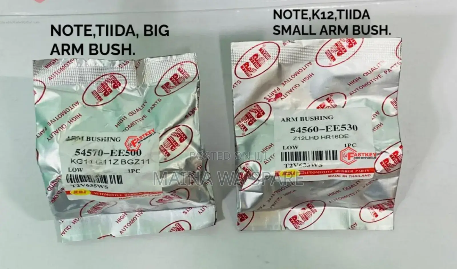 Rbi,Arm Bushe for Tiida,Note,March Etc