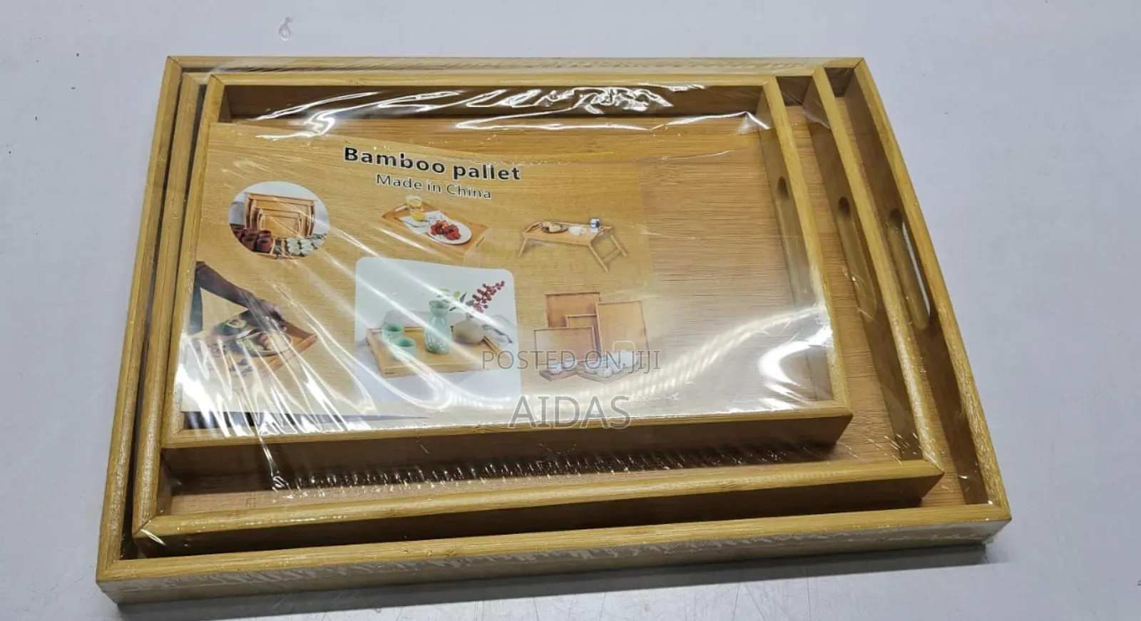 Multipurpose Big Sized Bamboo Serving Trays