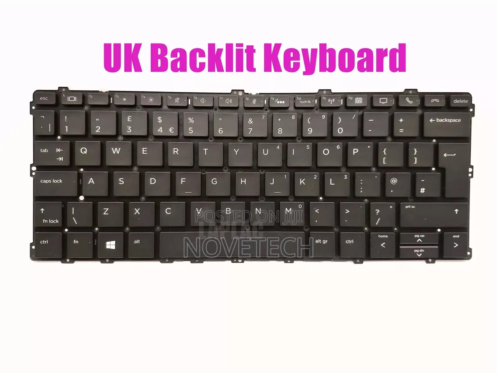 Uk Backlit Keyboard for Hp Elitebook X360 1030 G3 1030 G4.