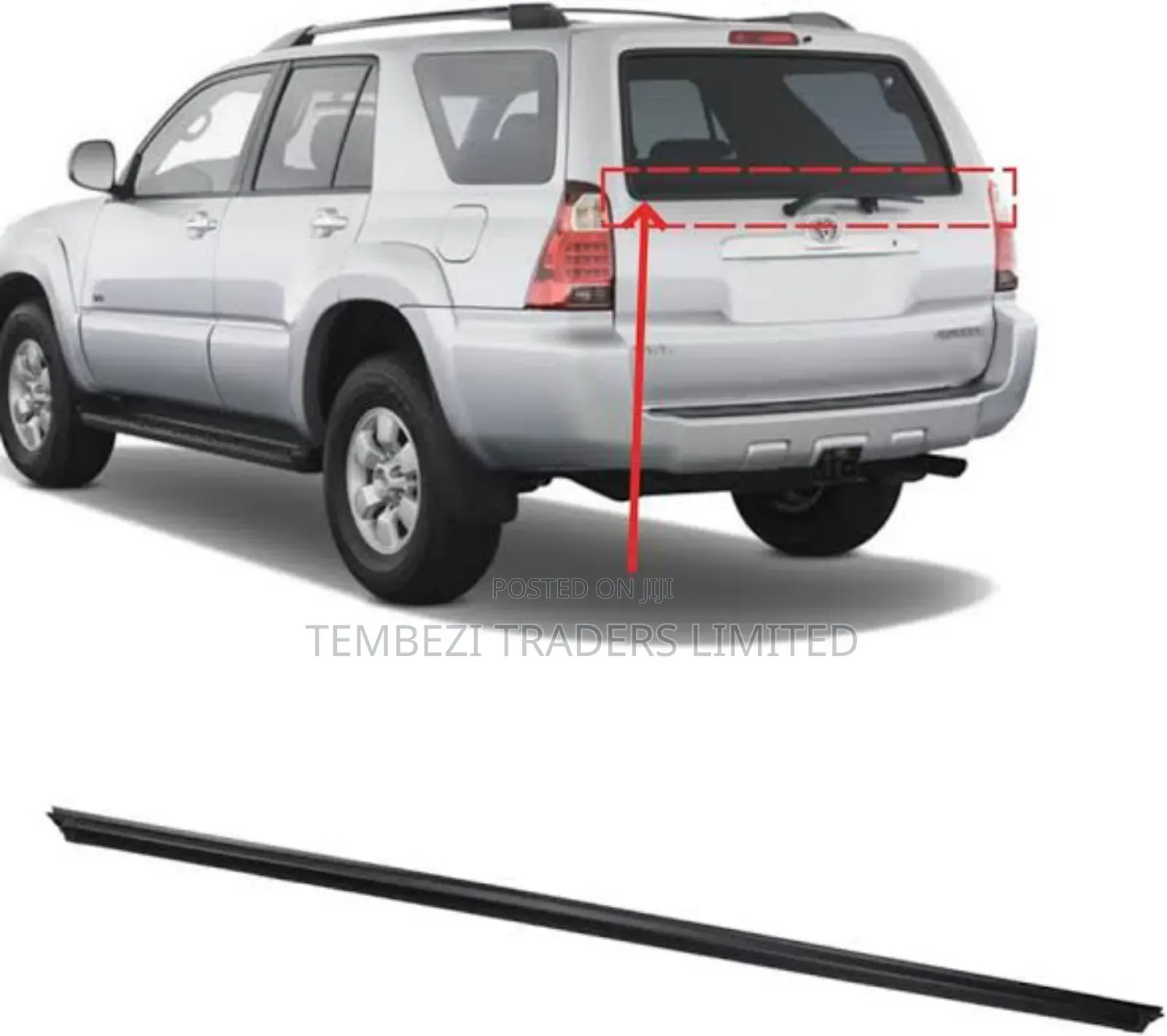 Boot Weather Strip Toyota Hilux Surf