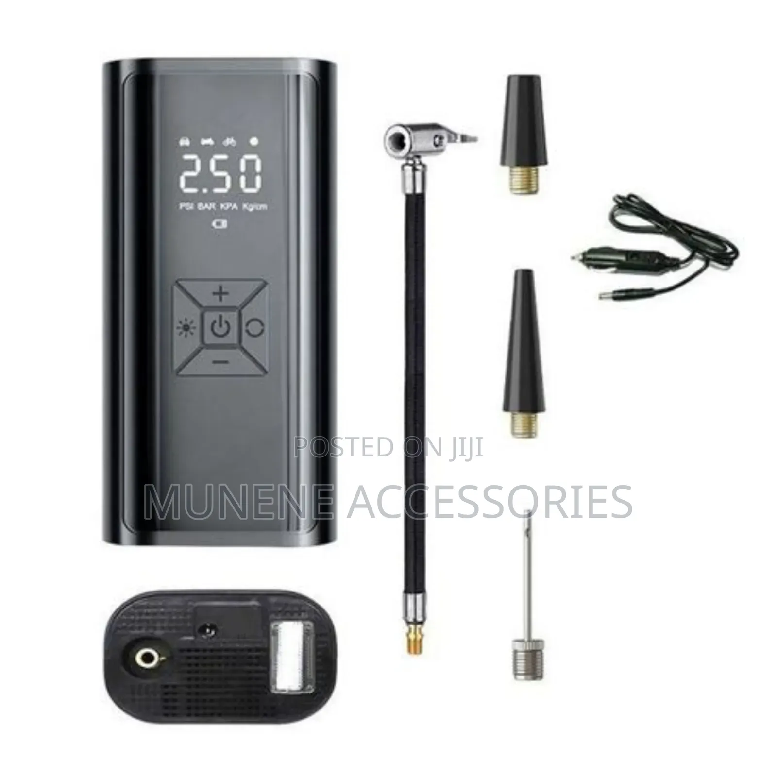 150psi Wired Car Tire Pressure Inflator Pump Compressor 120w