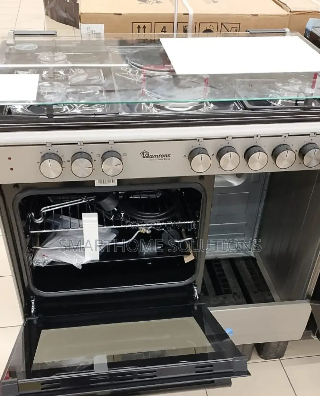 60 by 90 Standing Cooker 4+2